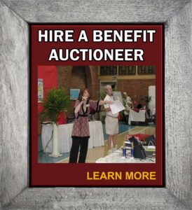 hire a benefit auctioneer button rev 1 with gray frame